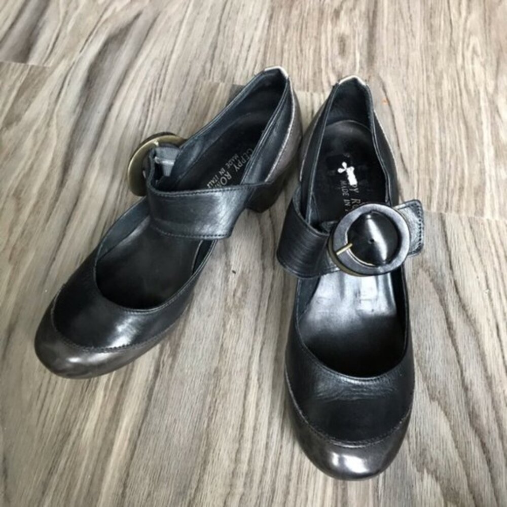 Ceppy Roma Made In Italy leather Mary‎ Jane Shoes